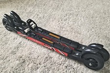 ELPEX F1 PRO Ski Roller Race Roll Ski Skate With Salomon PROFIL BINDINGS Sweden 