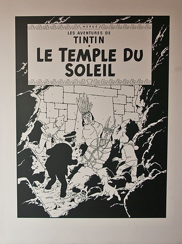 Hergé temple soleil - soleil,