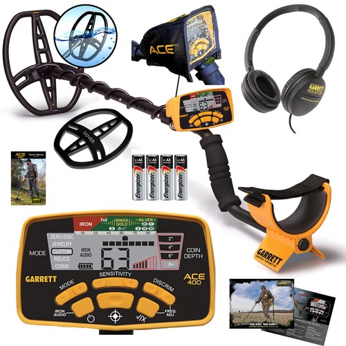 Garrett ace 400 metal detector - garrett,
