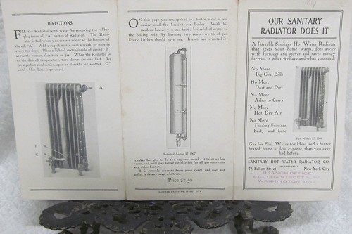 Sanitary hot water radiator - sanitary,