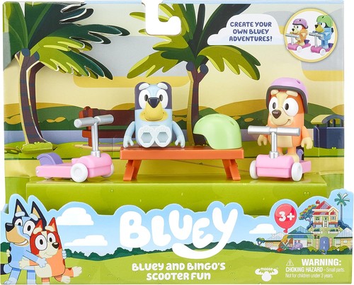 Bluey jeu ensemble fun - ensemble, scooter