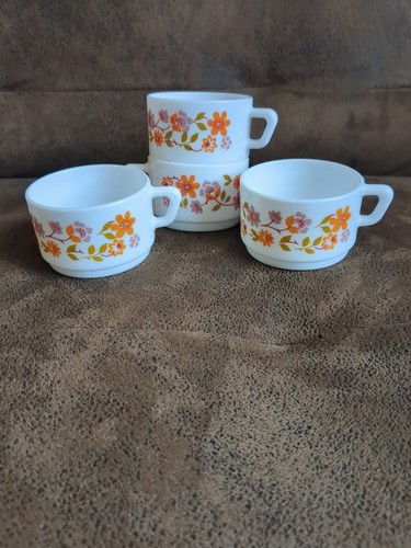 Lot tasse café vintage x4 - café,