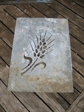 Ancien Pochoir en Zinc motif