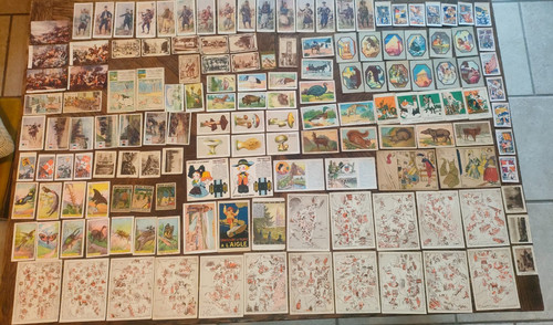 Lot 148 images chromos - chromos, cpa