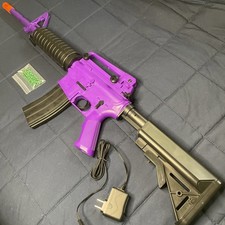 Colt Licensed M4A1 Tactical Carbine Electric Airsoft Rifle Purple AEG Soft Air