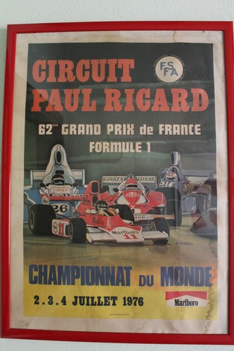 Affiche circuit paul ricard - affiche,