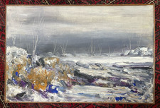 Anonyme - Huile sur toile -