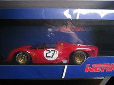 werk 83 1/18 ferrari 330 p3 n°27 le mans 1966