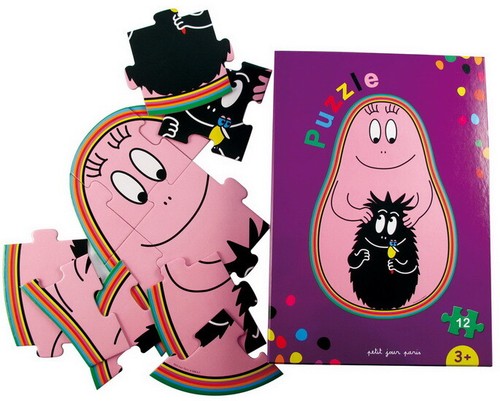 Puzzle barbapapa petit jour - barbapapa,