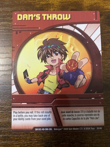 Bakugan card dan - dan's,