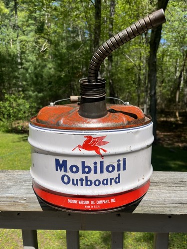 Vintage mobiloil outboard - mobiloil,