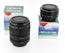 Kenko Extension Tube Set DG pour Nikon AF – 12 / 20 / 25 / 36 mm – 2 boîtes –