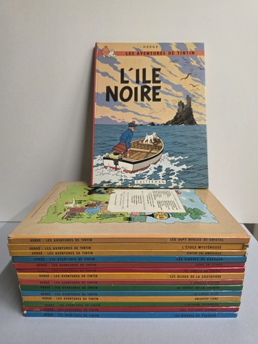 Lot tintin 15 tomes - bd,