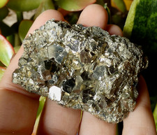 Larioja Dodecahedron Pyrite 6x4x2cm Minerals Collection Stone Lithotherapy