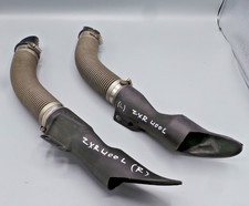 KAWASAKI ZXR 400 L PAIR RAM AIR COMPLETES GENUINE GOOD CONDITION