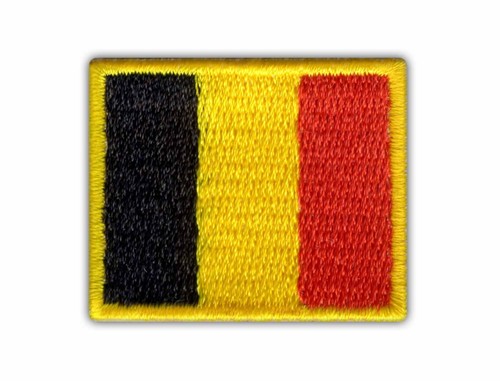 Patchion drapeau belgique - de,