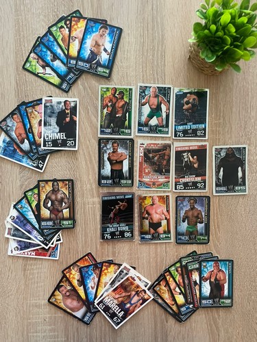 Lot cartes wwe slam - 31,
