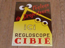 PLAQUE TÔLE PUBLICITAIRE