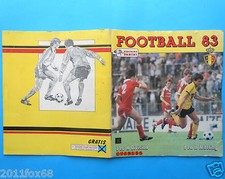 Autocollant Album Football 83 Belgique Autocollants Panini Complet -2 Album