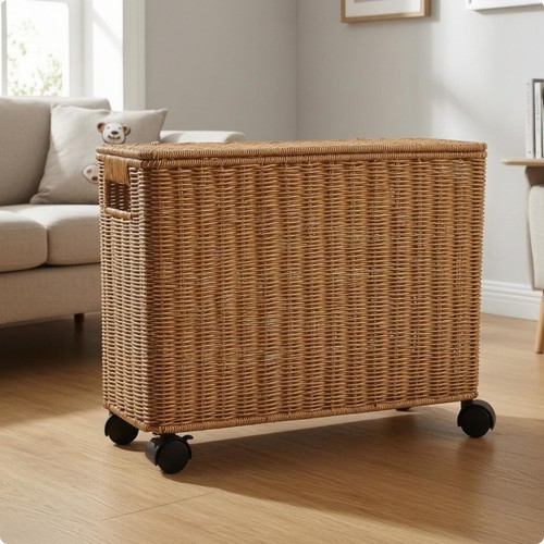 Coffre rangement osier - de,