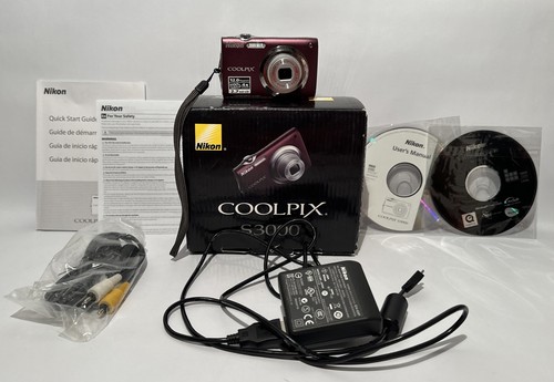 Nikon plum coolpix s3000 - nikon,