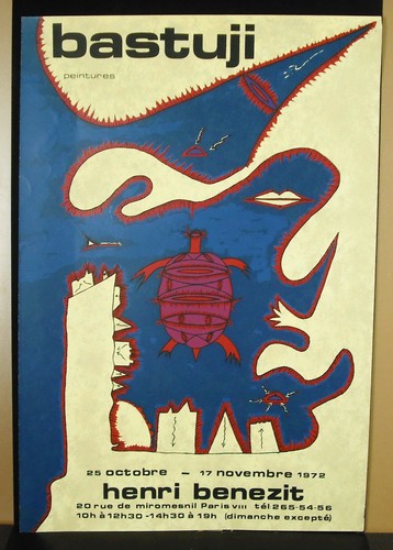 Affiche 1972 exposition kemal - 1972,