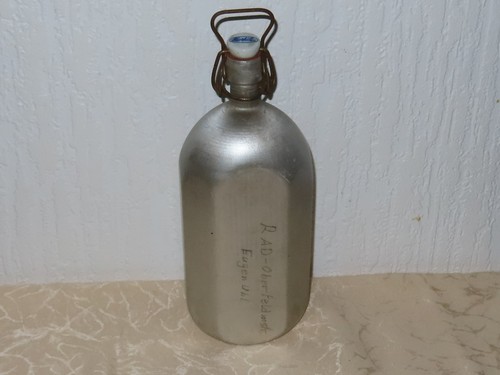 Bouteille eau alu marquée - d'eau,