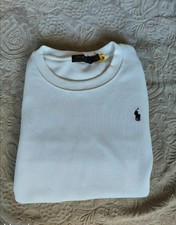Pull Ralph Lauren blanc taille