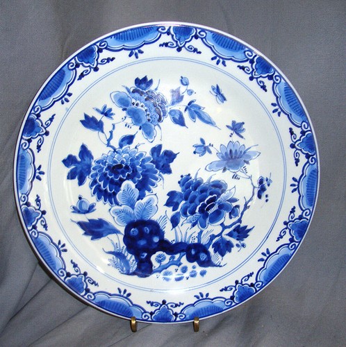 Assiette delfts bleu - assiette, de