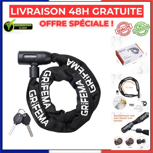 Cadenas antivol vélo grifema - cadenas,