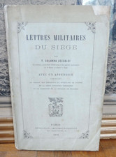 Lettres militaires du siège