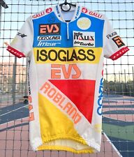 Vintage 1988 Isoglass EVS Robland cycling team shirt Size S