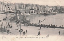 76 DIEPPE LA GARE MARITIME ET
