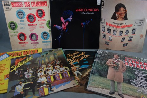 Lot disques vinyles 33 - 12",