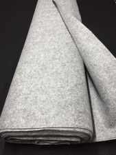 FEUTRINE GRIS CLAIR MELANGE au mètre déco couture loisirs créatifs largeur 90 cm