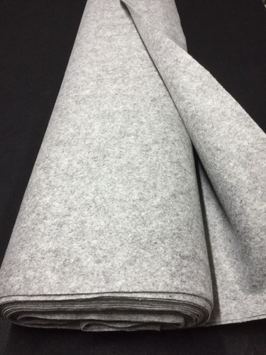 Feutrine gris clair melange - gris,