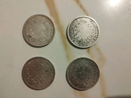 Lot pieces argent - pieces, de