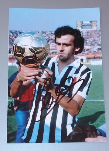 Autograph michel platini - michel,