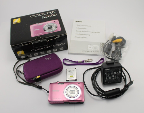Nikon coolpix s2600 rose en - nikon,