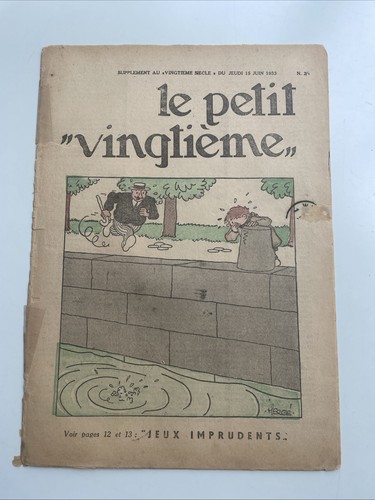 Petit vingtième jeux - petit,