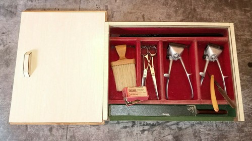 Coffret vintage avec