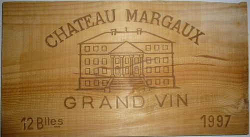 Chateau margaux 1997 - chateau, estampe