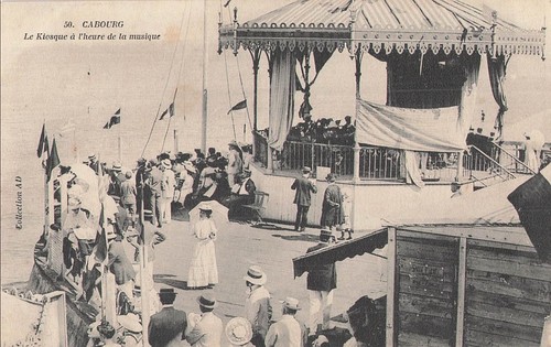 Cabourg kiosque musique - kiosque,