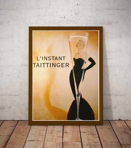 Poster affiche taittinger - poster-affiche,