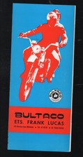 (motorcycle) old advertising papers: BULTACo brochure f Lucas (Toulouse) (P46487)