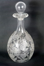 Baccarat carafe art déco