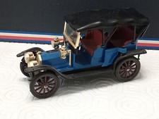 VINTAGE MINI LUXURY 1/43 TORPEDO PEUGEOT blue 1906 TYPE 81 B GOOD CONDITION WITHOUT BOX gr