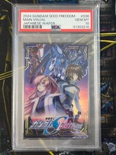 Bandai Trading Card Gundam Seed Freedom Wafer Card Kira Lacus PSA10 Rare