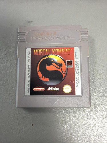 Jeu gameboy mortal - gameboy, kombat