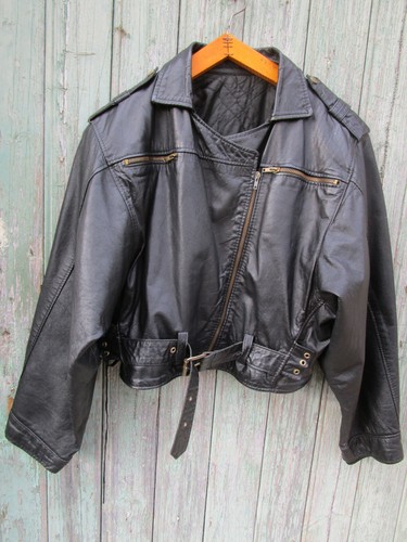 Perfecto cuir femme - , vintage